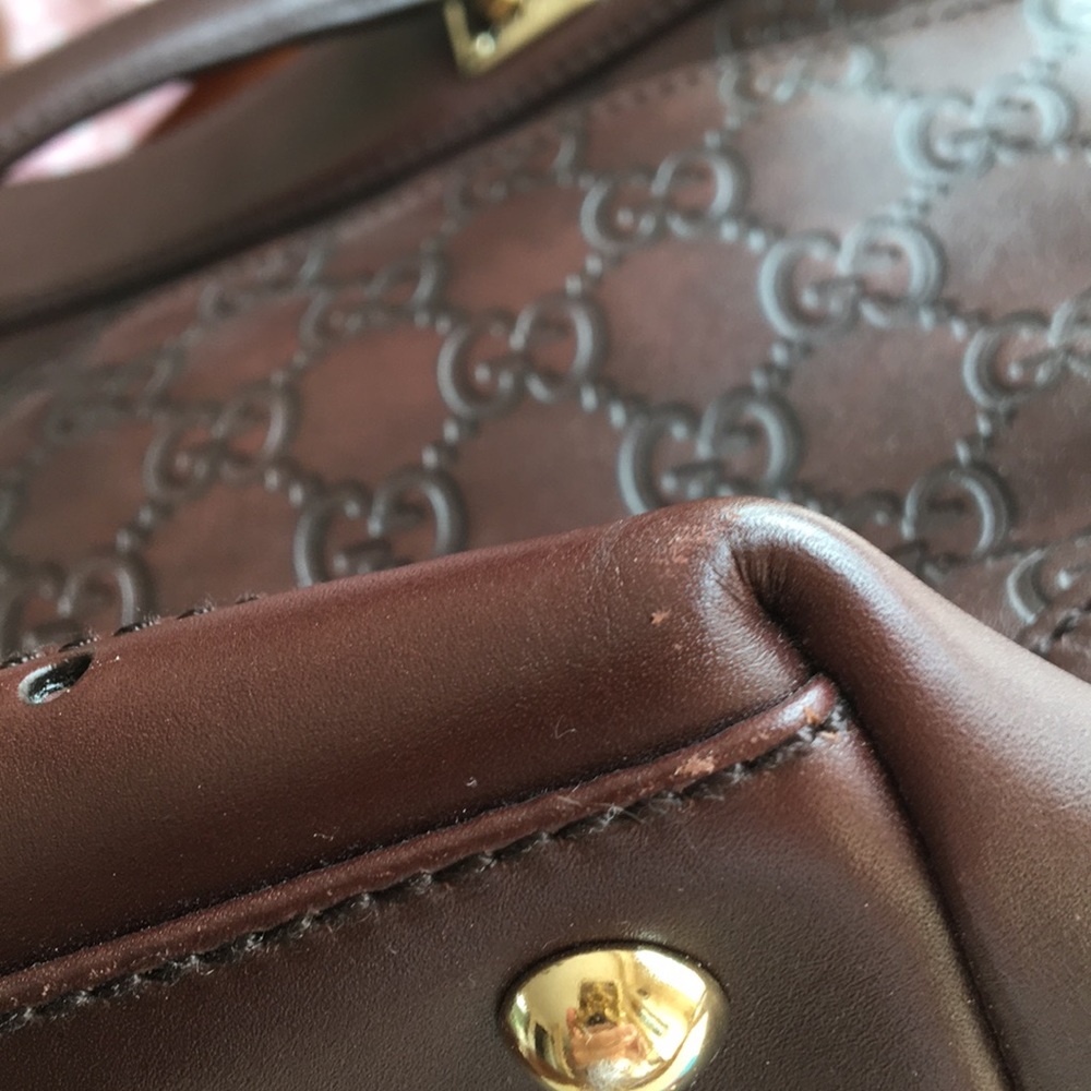 SOLD!!! GUCCI Punch Tote - Picture 6 of 8